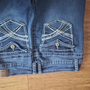Wallflower Dark Blue Boot Cut Jeans